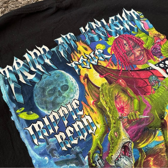 Trippie Red ‘Trip At Knight’ American Tour 2021 T-Shirt - Picture 10 of 12